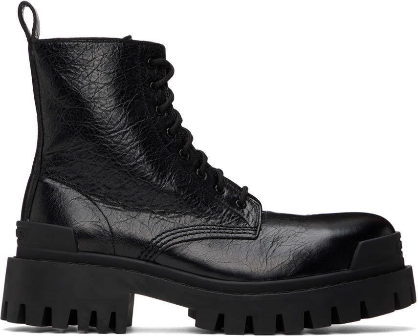 Balenciaga Strike 20mm lace-up boots Black 