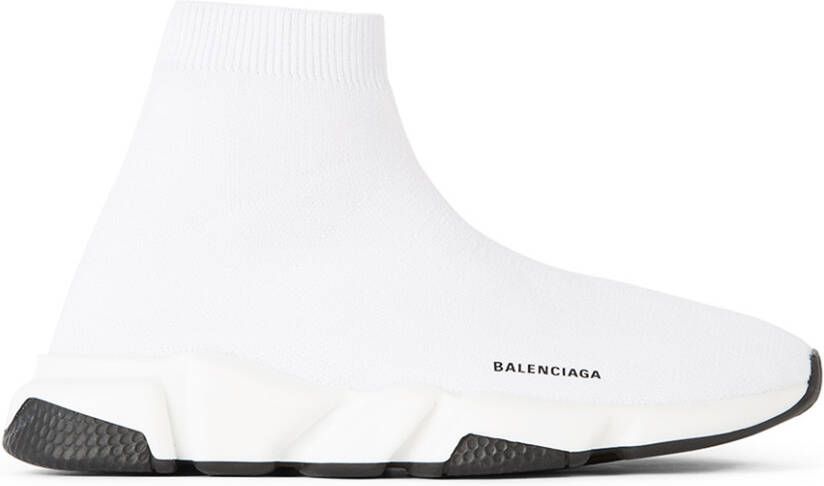 Balenciaga Kids White Speed Sneakers