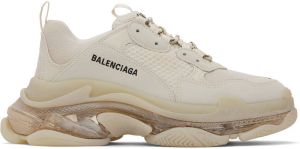 Balenciaga Off-White Triple S Sneakers