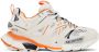 Balenciaga Orange & White Track Sneakers - Thumbnail 1