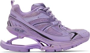 Balenciaga Purple X-Pander Sneakers