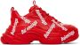 Balenciaga Red Tripe S Logotype Sneakers - Thumbnail 1