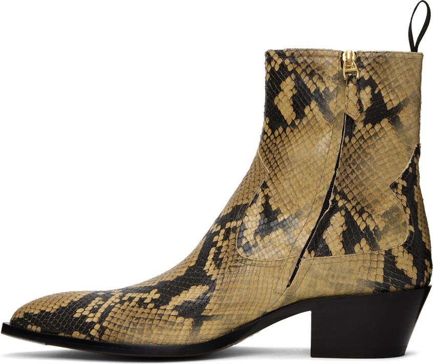 Bally Black & Tan Gaiman Boots - Picture 2