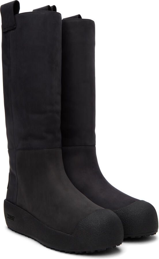 Bally Black Curling Jackson Boots - Picture 2