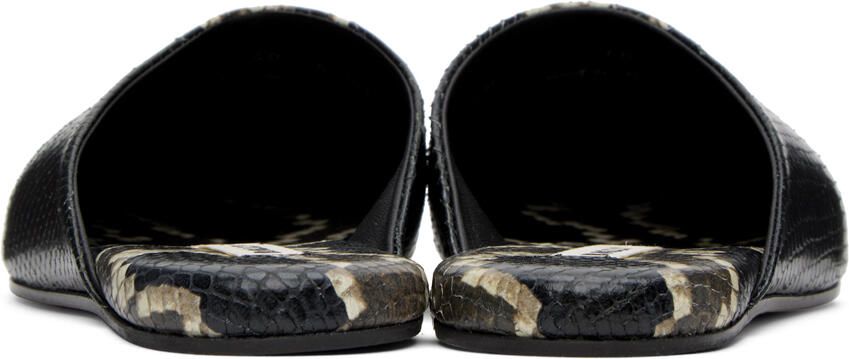 Bally Black Glebb Slippers