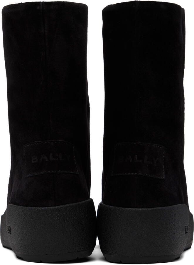 Bally Black Gstaad Suede Boots - Picture 3