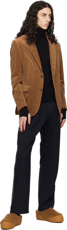 Bally Tan Crans Shearling Slippers - Picture 4