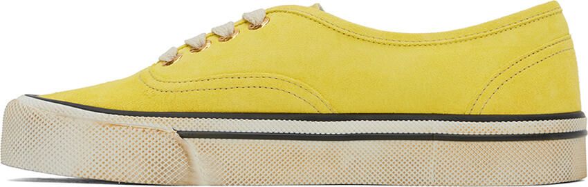 Bally Yellow Lyder Sneakers - Picture 4