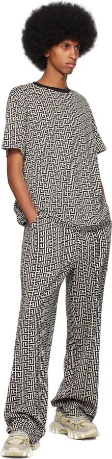 Balmain Beige B-East Sneakers - Picture 4