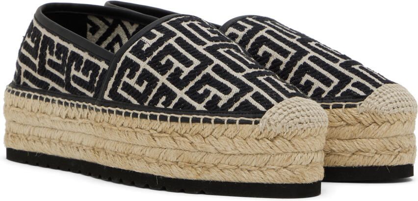 Balmain Black Alex Espadrilles - Picture 2
