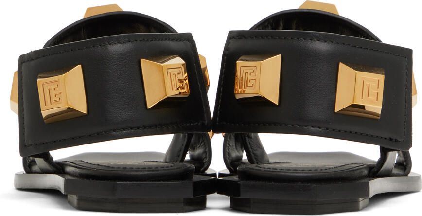 Balmain Black Ana Sandals