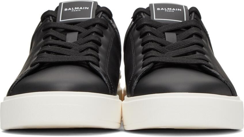 Balmain Black & Off-White B-Court Sneakers - Picture 3