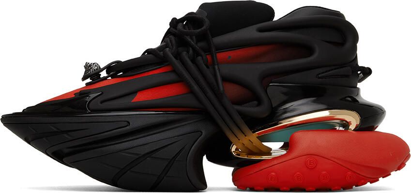 Balmain Unicorn low-top sneakers Black - Picture 3