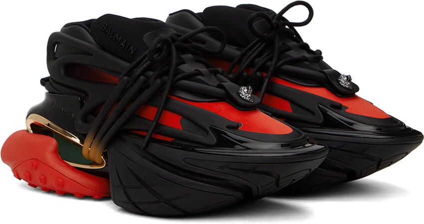 Balmain Unicorn low-top sneakers Black - Picture 2