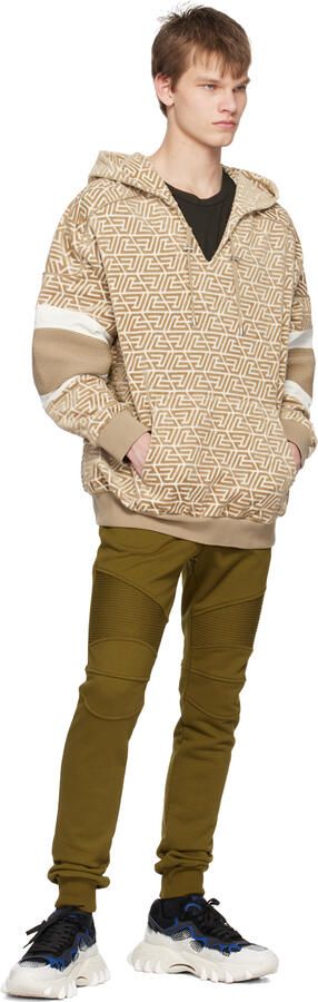 Balmain Black & White B-East Sneakers - Picture 4