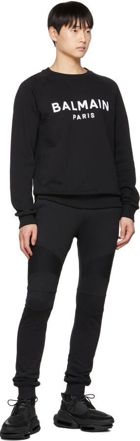 Balmain Black B-Bold Low-Top Sneakers - Picture 4