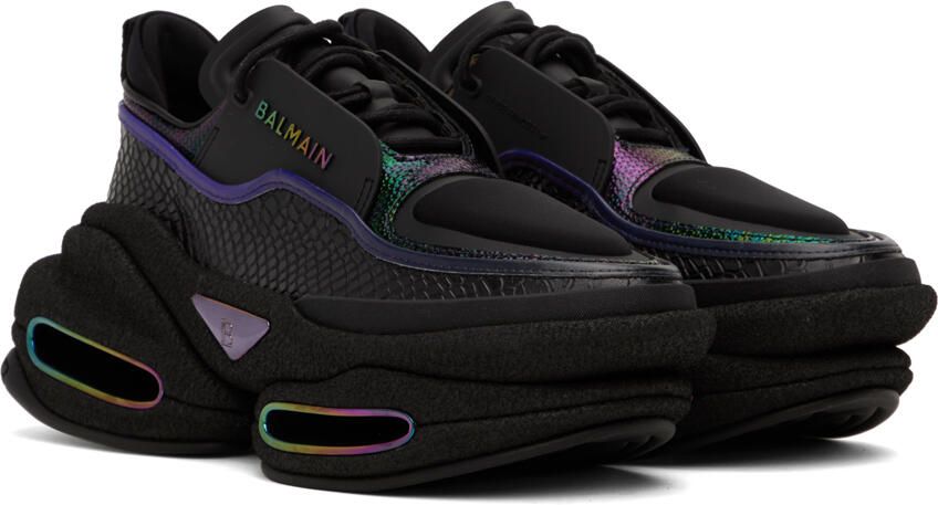 Balmain Black B-Bold Sneakers - Picture 2