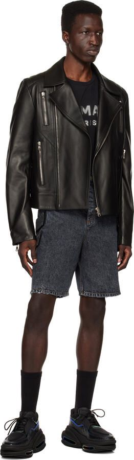 Balmain Black B-Bold Sneakers - Picture 4