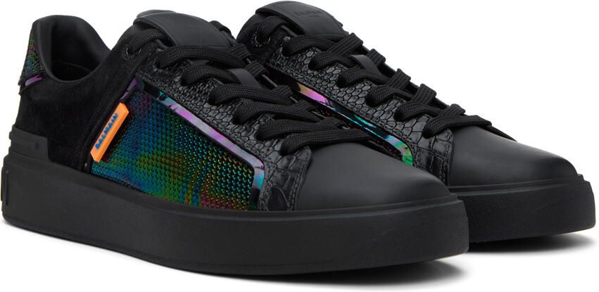 Balmain Black B-Court Sneakers - Picture 2