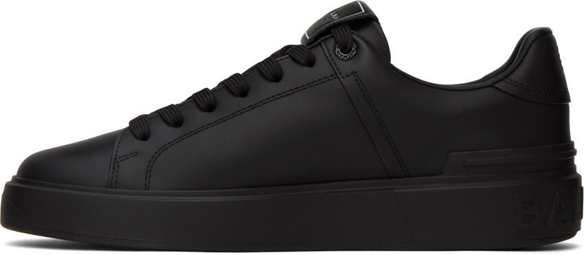 Balmain Black B-Court Sneakers - Picture 3