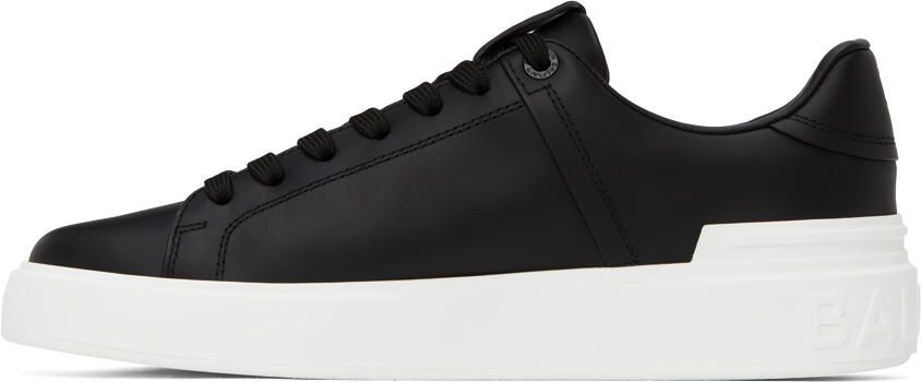 Balmain Black B-Court Sneakers - Picture 3
