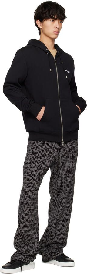 Balmain Black B-Court Sneakers - Picture 4