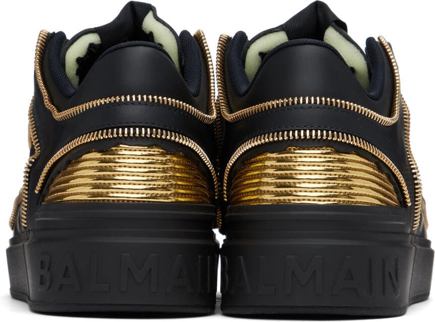 Balmain Black B-Court Sneakers
