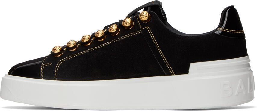 Balmain Black B-Court Sneakers - Picture 3