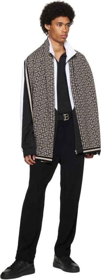 Balmain Black B-Court Sneakrs - Picture 4