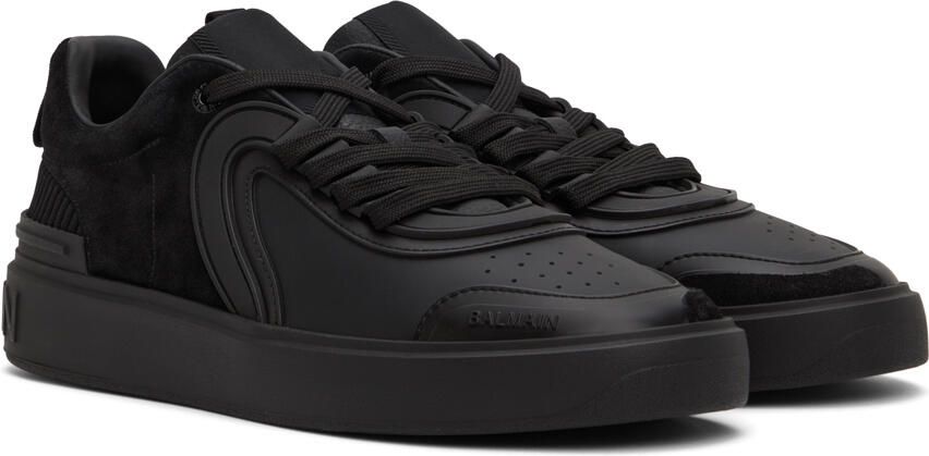 Balmain Black B-Skate Sneakers - Picture 2