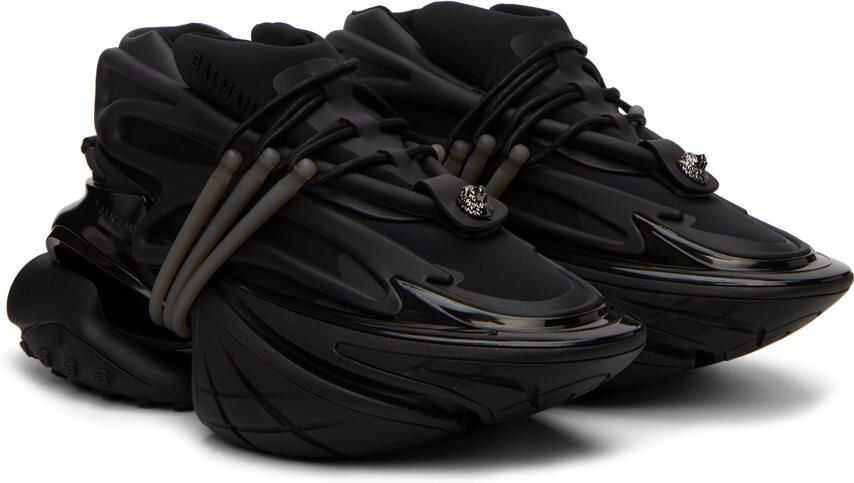 Balmain Black Unicorn Sneakers - Picture 2