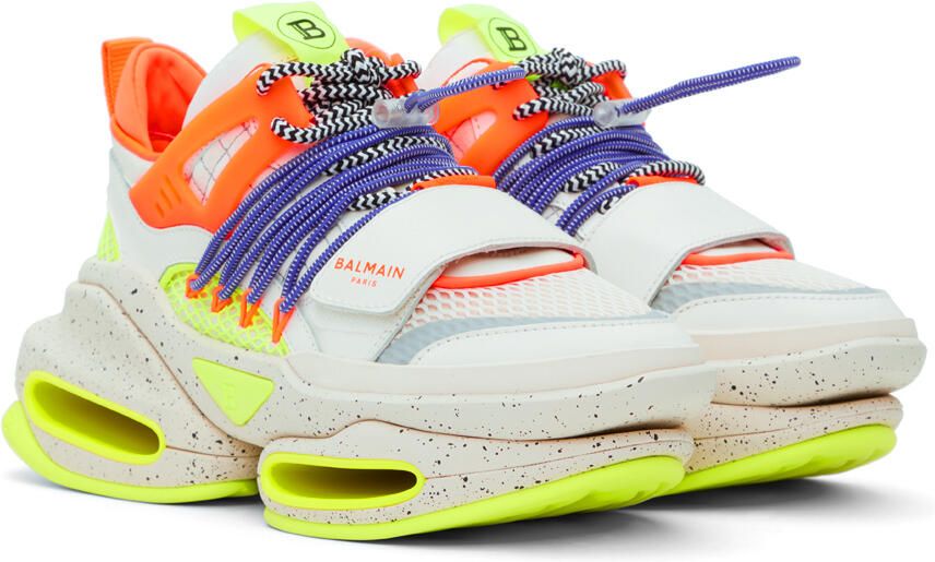 Balmain Multicolor B-Bold Sneakers - Picture 2