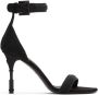 Balmain Black Moneta Heeled Sandals - Thumbnail 1
