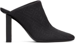 Balmain Black Monogram Ulla Heels