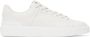 Balmain White B-Court Sneakers - Thumbnail 1
