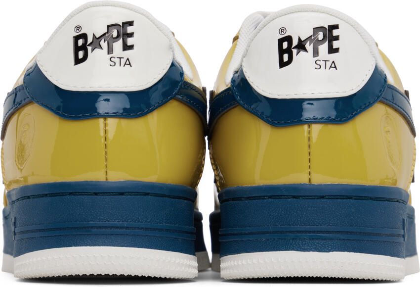 BAPE Blue & Yellow Sta #2 Sneakers