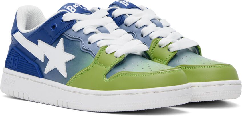 BAPE Blue SK8 STA #1 Sneakers - Picture 2