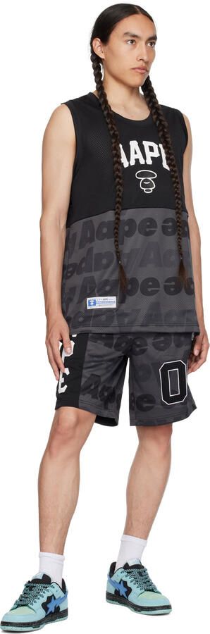 BAPE Blue SK8 STA #6 Sneakers - Picture 4