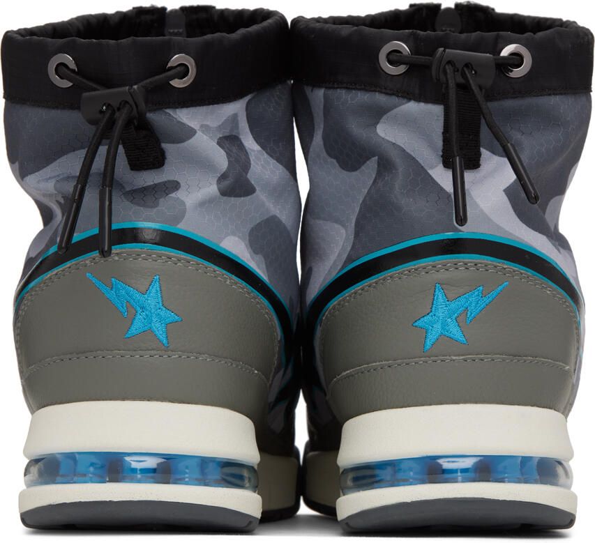 BAPE Gray Honeycomb Road STA M2 Sneakers