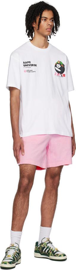 BAPE Blue & White adidas Edition Forum 84 Low Sneakers - Picture 7