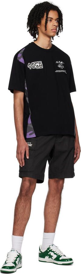 BAPE Green & White SK8 STA #5 Sneakers - Picture 4