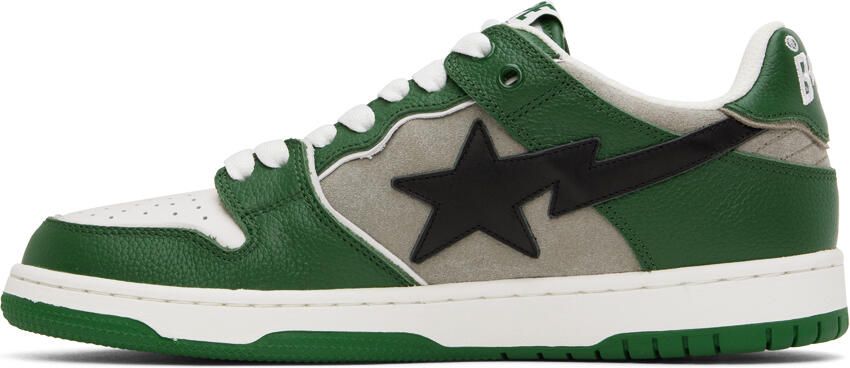 BAPE Green SK8 Sta #1 Sneakers - Picture 3
