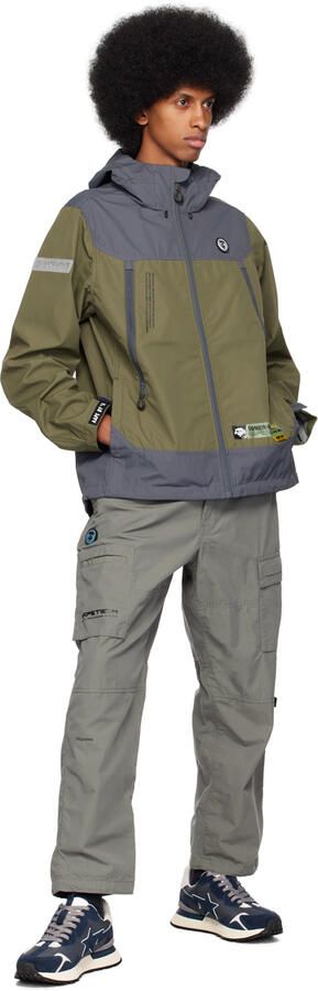 BAPE Navy & Gray Road Sta Express Sneakers - Picture 4