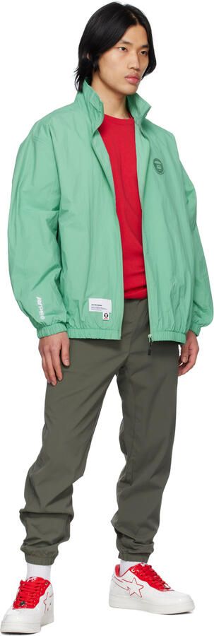 BAPE White & Red Patent Leather Sneakers - Picture 4