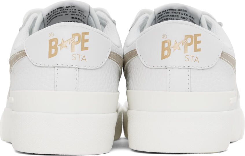 BAPE White Mad Sta #1 Sneakers