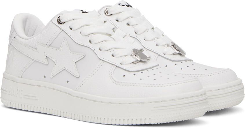 BAPE White STA #6 Sneakers - Picture 2