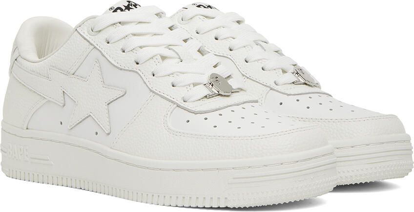 BAPE White Sta #9 Sneakers - Picture 2