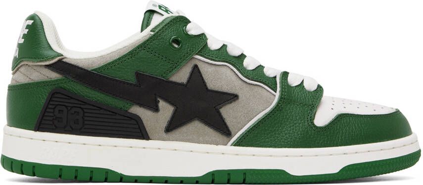 BAPE Green SK8 Sta #1 Sneakers