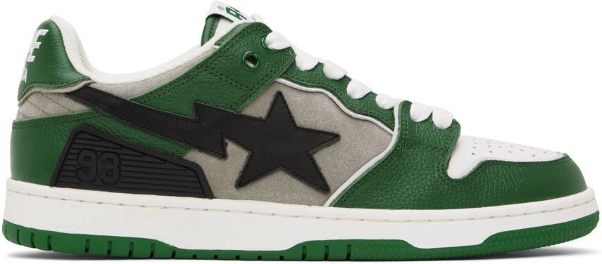 BAPE Green SK8 Sta #1 Sneakers