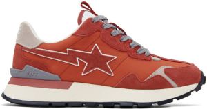 BAPE Orange & Gray Road Sta Express Sneakers